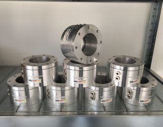 Swivel Joints made of Aluminium for Airfield Refueling Rohrdrehgelenke aus Aluminium für Flugfeldbetankung