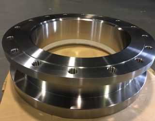 Swivel Joint DN400 (16”) made of duplex steel – 1.4462 Rohrdrehgelenk DN400 aus 1.4462