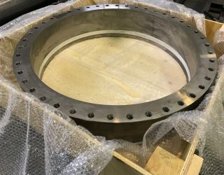 Swivel Joint DN750 (30”) made of nitrated carbon steel Rohrdrehgelenk DN750 aus nicotrierten C-Stahl