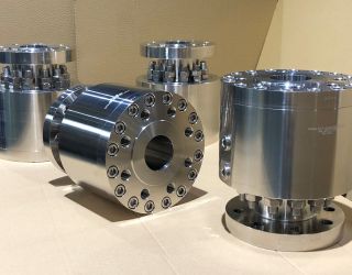 Swivel Joints DN200 (6") made of 1.4571 for high temperature Rohrdrehgelenke DN200 (6") aus 1.4571 für den Hochtemperatur-Einsatz