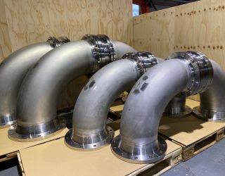 ATN Swivel joints from 316Ti for floating suctions ATN Rohrdrehgelenke aus 1.4571 für Schwenkrohranlagen